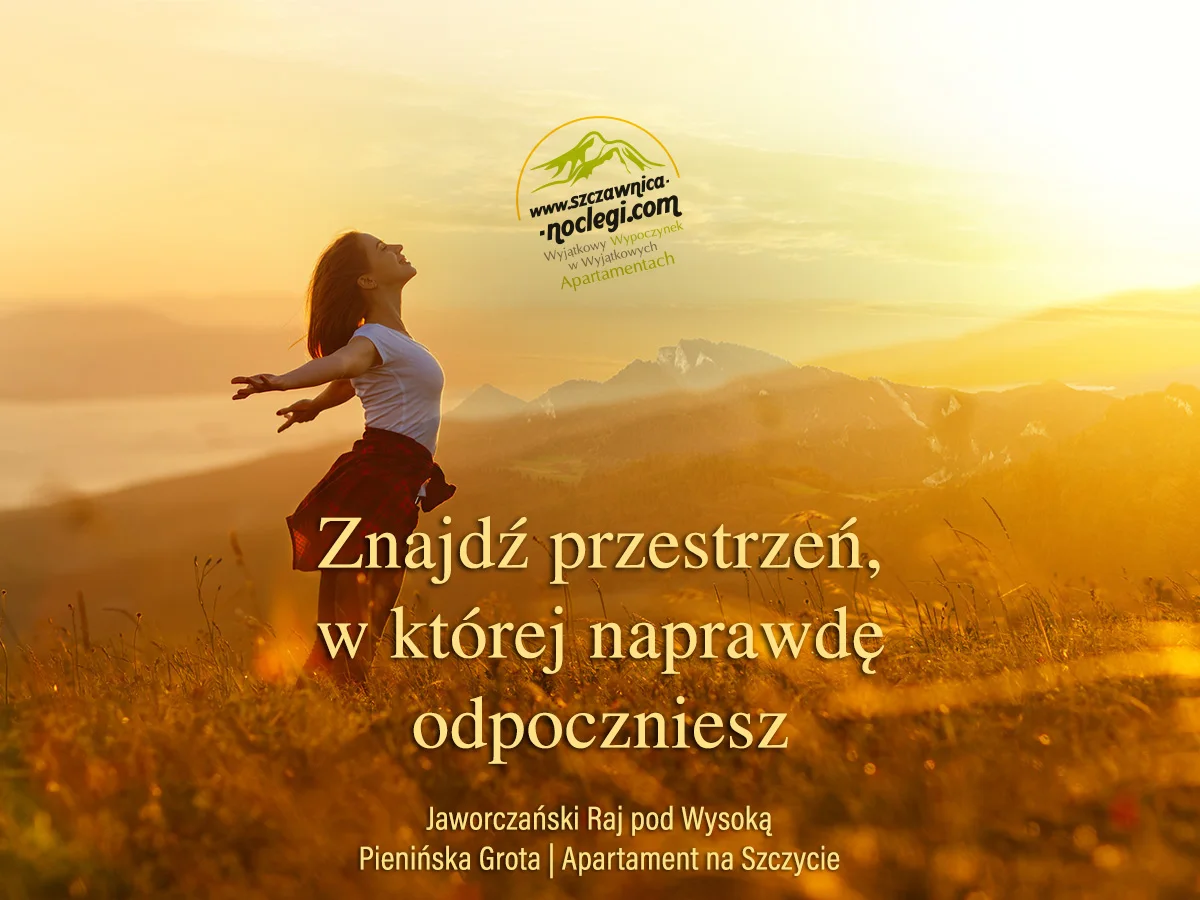 Letni widok na góry i szlaki turystyczne w Pieninach