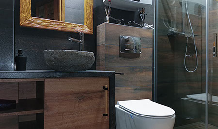 Łazienka w Pienińskiej Grocie