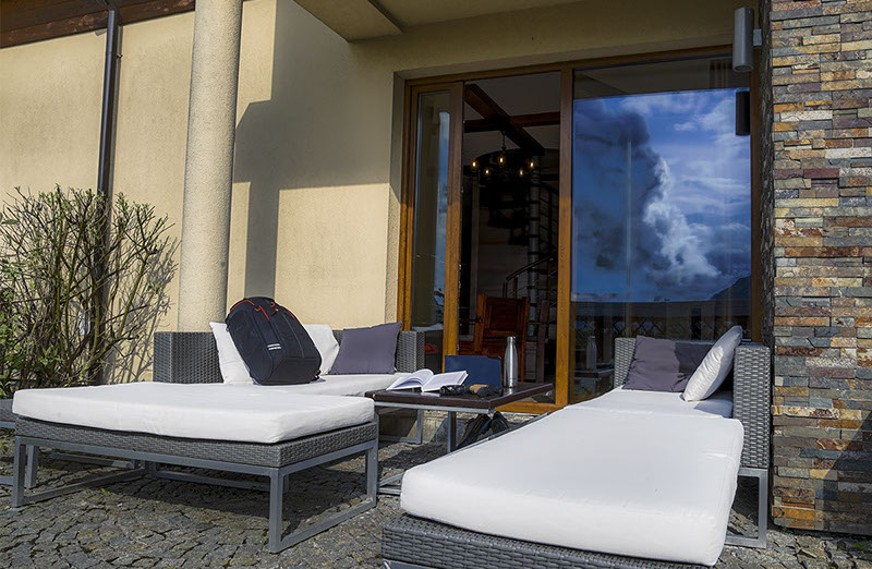 Położenie apartamentu w Szczawnicy - Widok z nad Wąwozu Homole