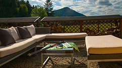 Położenie apartamentu w Szczawnicy - Widok z nad Wąwozu Homole