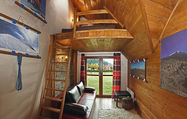 Położenie apartamentu w Szczawnicy - Widok z nad Wąwozu Homole