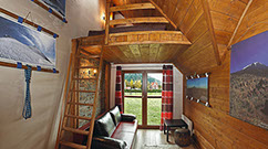 Położenie apartamentu w Szczawnicy - Widok z nad Wąwozu Homole