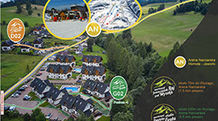 Stylowa Łazienka z sauną, prysznicem i toaletą